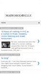 Mobile Screenshot of mademoisielle.com